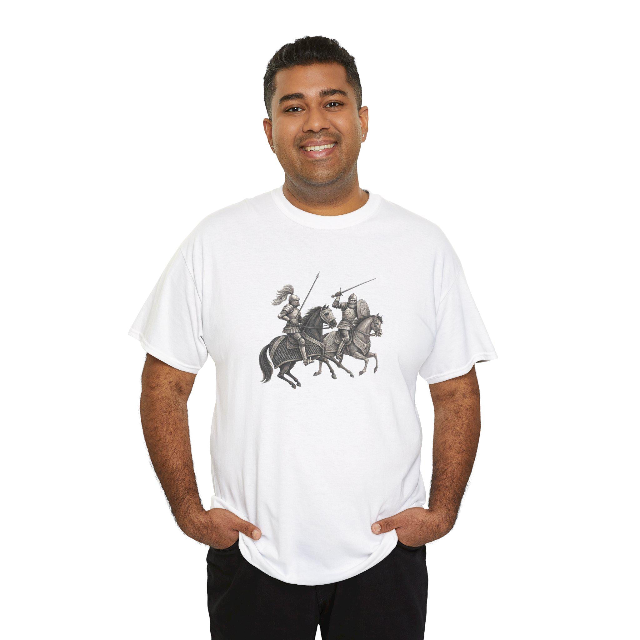 Knight's Tournament Graphic Tee: Medieval Renaissance Shirt