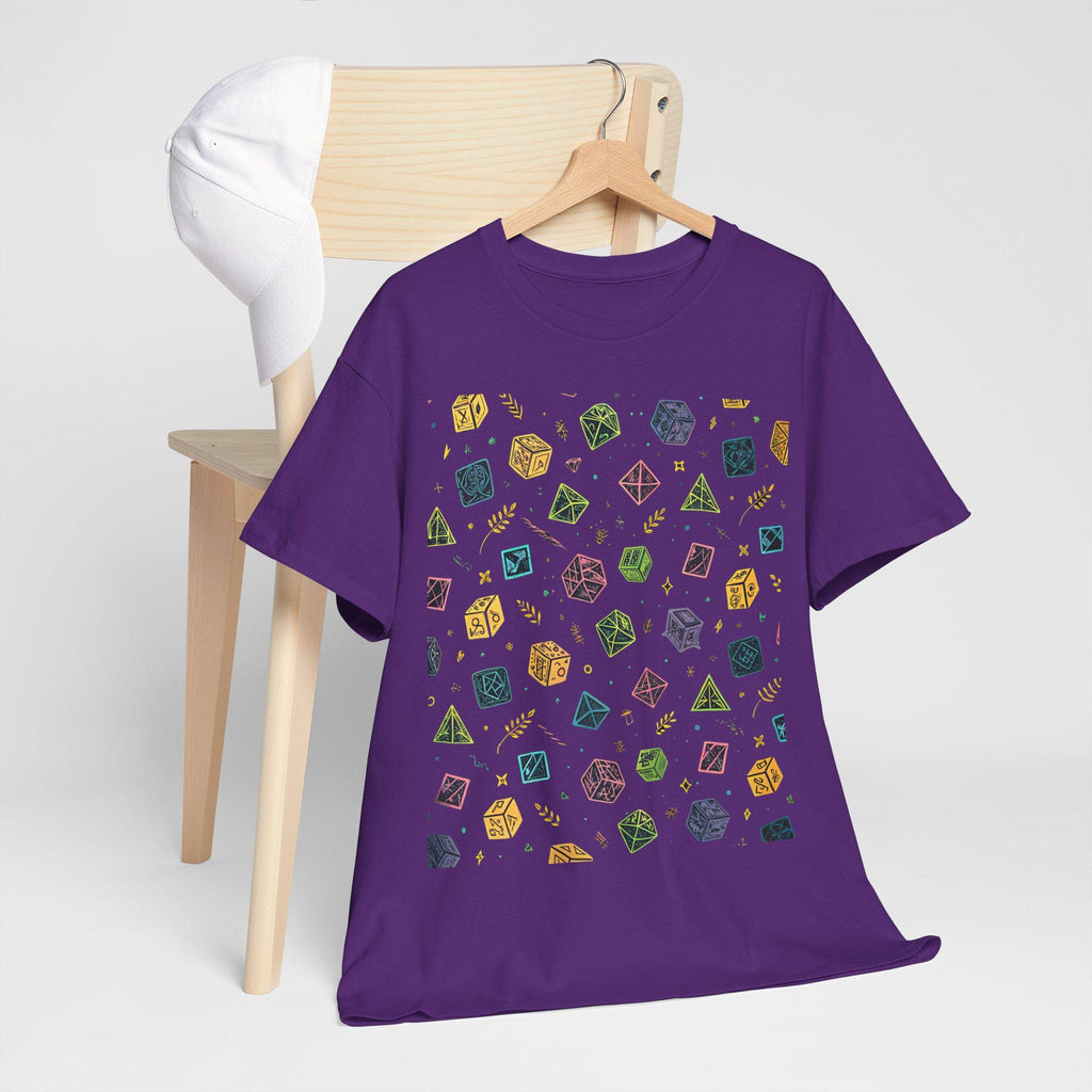 DnD Dice Graphic Tee: Unisex Gamer T-Shirt