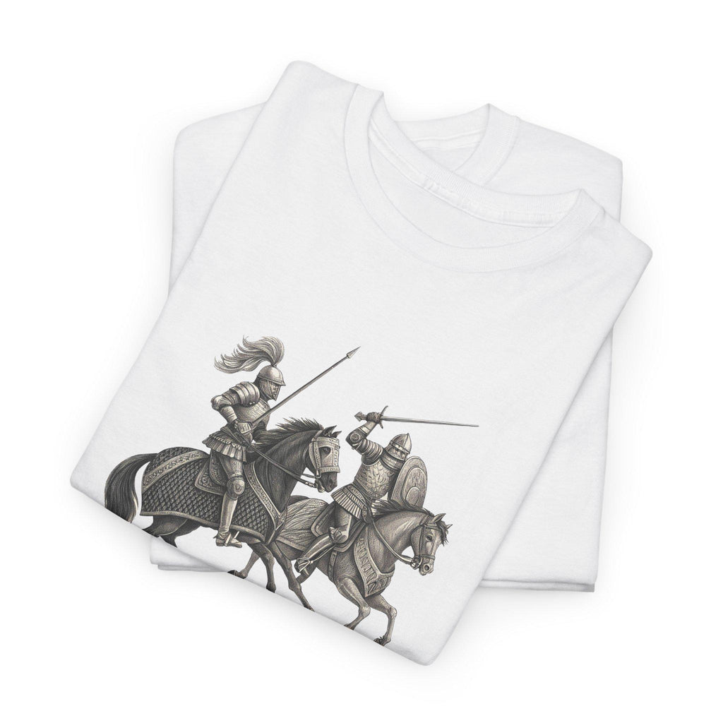 Knight's Tournament Graphic Tee: Medieval Renaissance Shirt