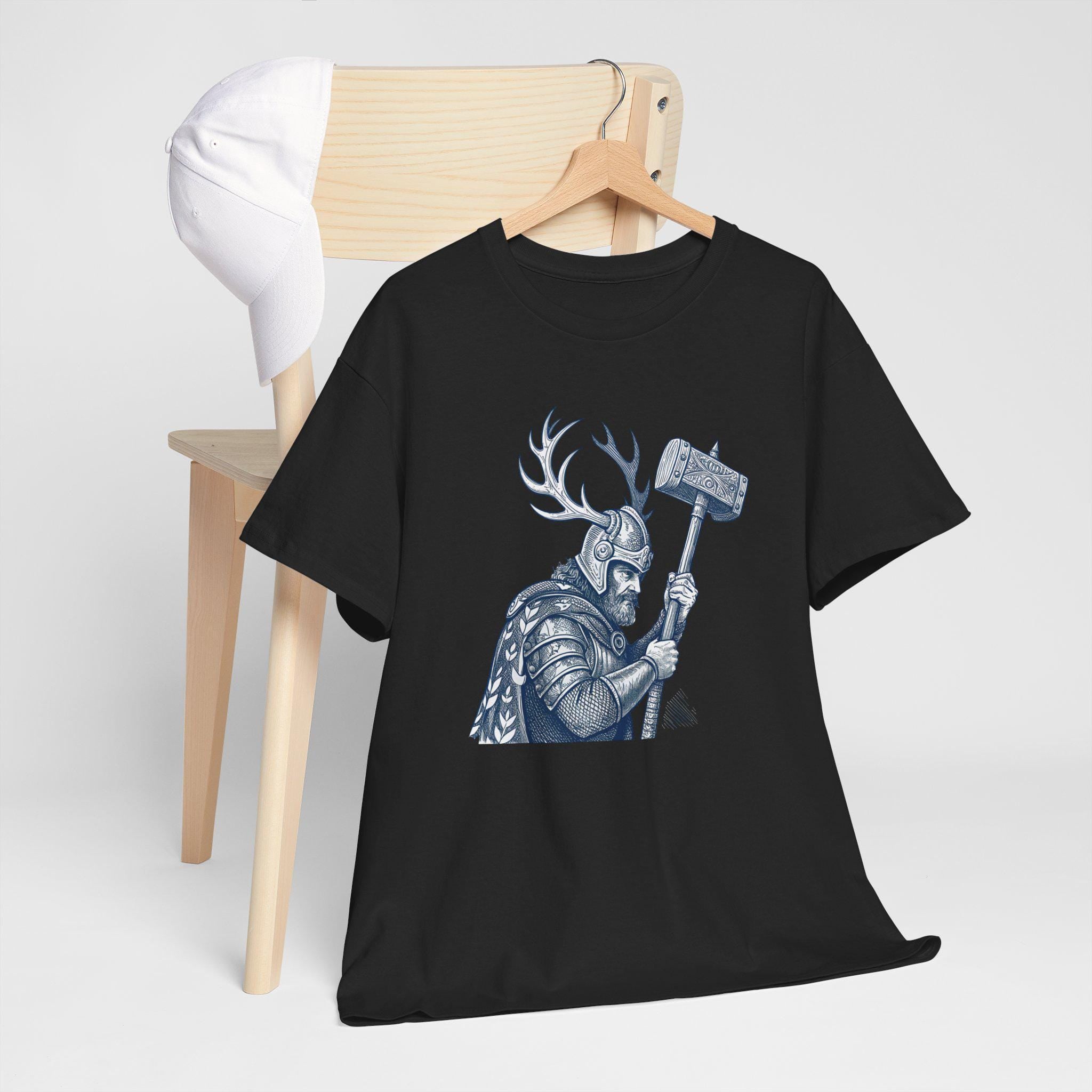 Castlecore Rebellion Tee: Medieval Fantasy Graphic, Sustainable Cotton