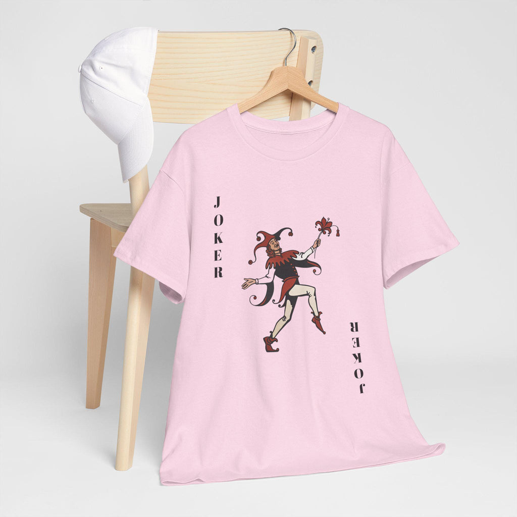 Joker Jester Graphic Tee: Medieval Fantasy Castlecore Cotton Top