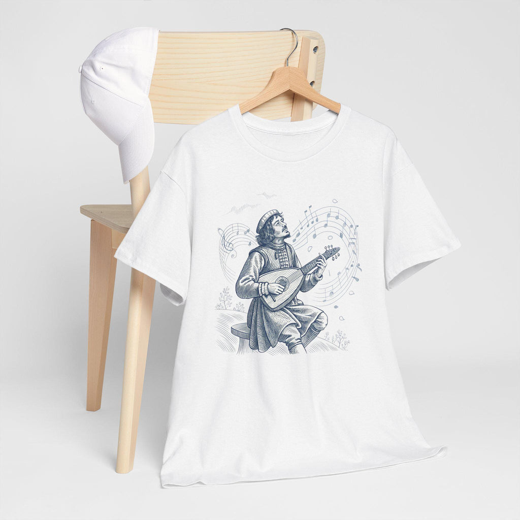 Castlecore Medieval Graphic Tee: Renaissance Fair Knight Costume
