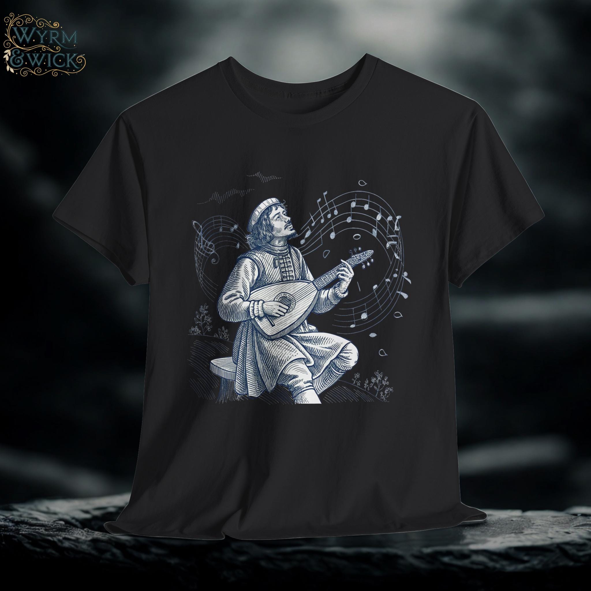 Castlecore Medieval Graphic Tee: Renaissance Fair Knight Costume
