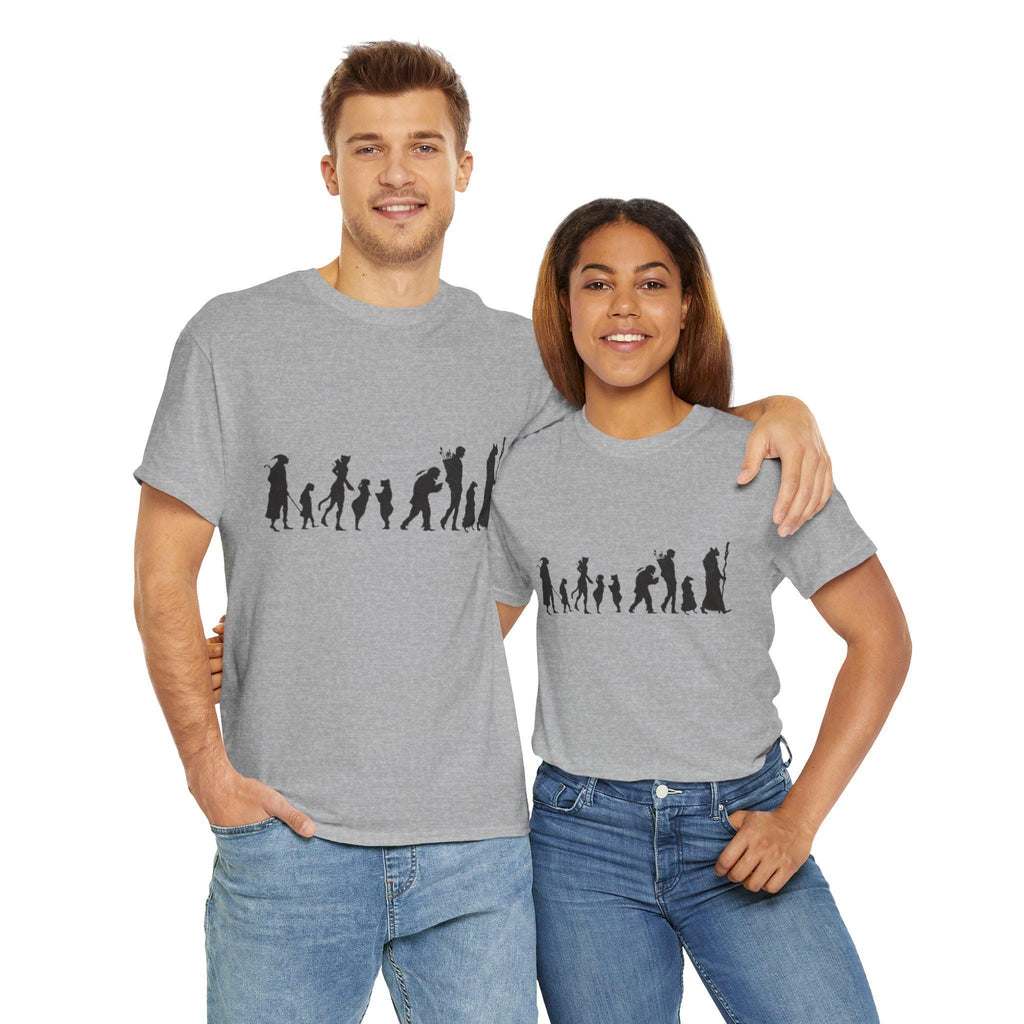 Fellowship of Cats Tee: Medieval Castlecore Graphic Shirt