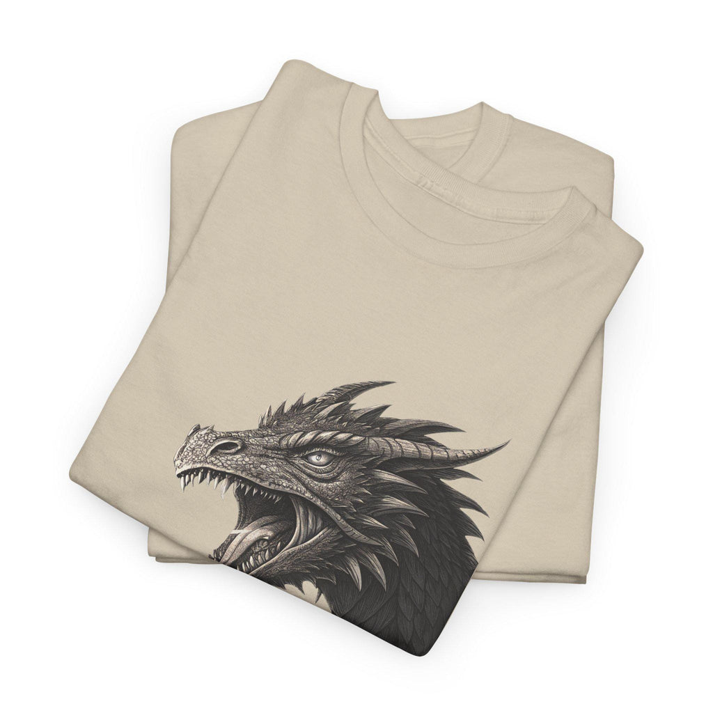 Dragon Graphic Tee: Unisex Cotton Mythical Beast Shirt