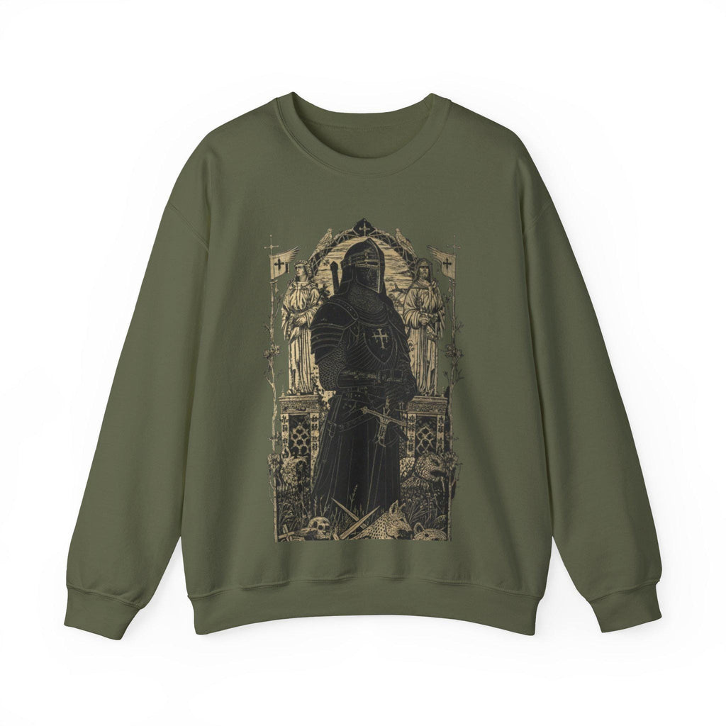 Black Knight Medieval Castlecore Sweatshirt