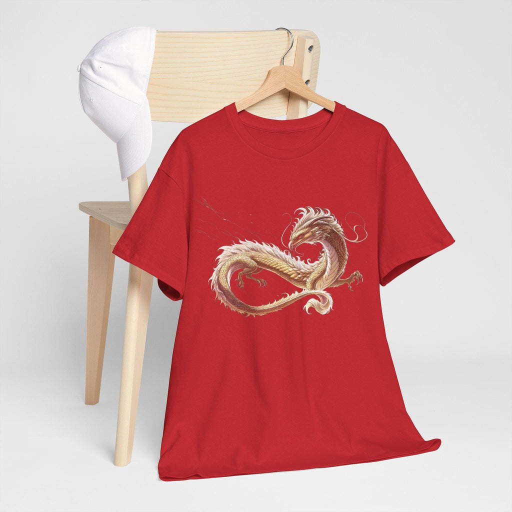 Celestial Dragon Graphic Tee, Mythical Fantasy Unisex Shirt