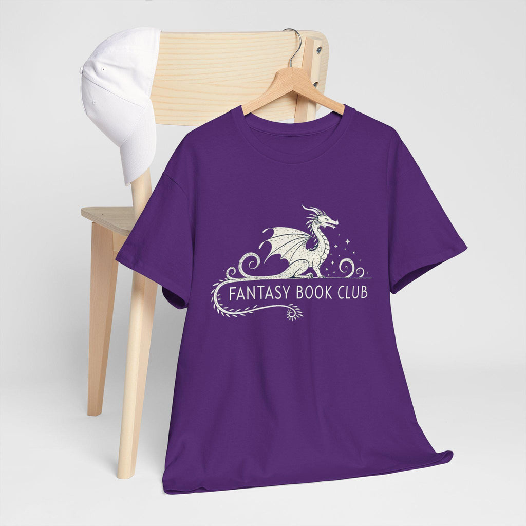 Dragon Fantasy Book Club T-Shirt: Medieval Castlecore Graphic Tee