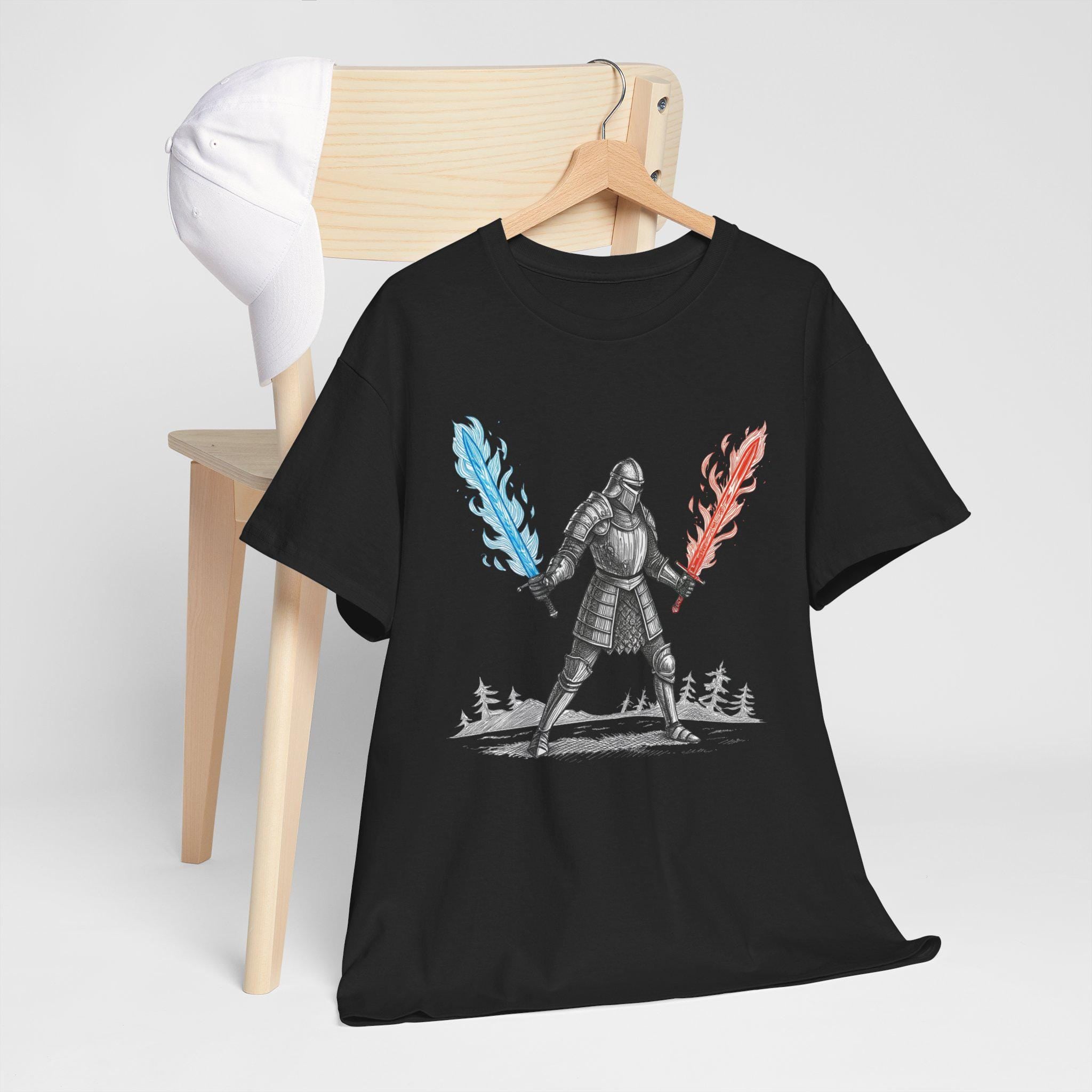 Medieval Gothic Graphic Tee: Rellana Fantasy T-Shirt