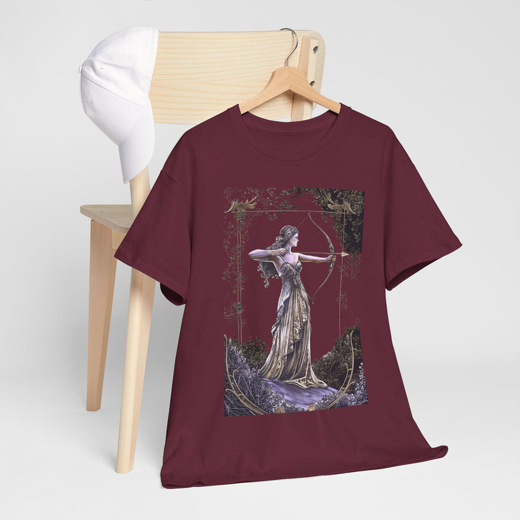 Artemis Goddess Graphic Tee: Greek Mythology Shirt, Hunting Lover Gift
