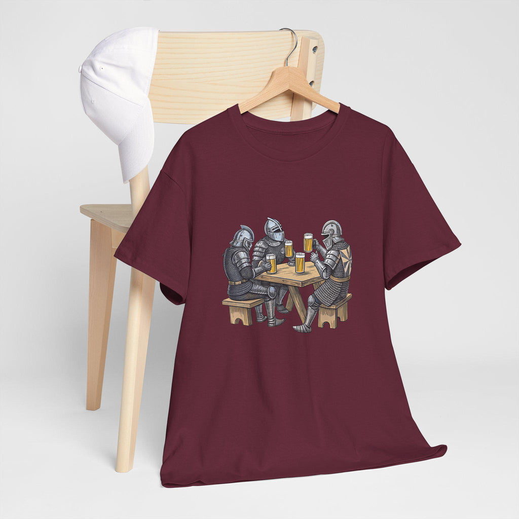 Pub Knight Graphic Tee: Medieval Fantasy T-Shirt
