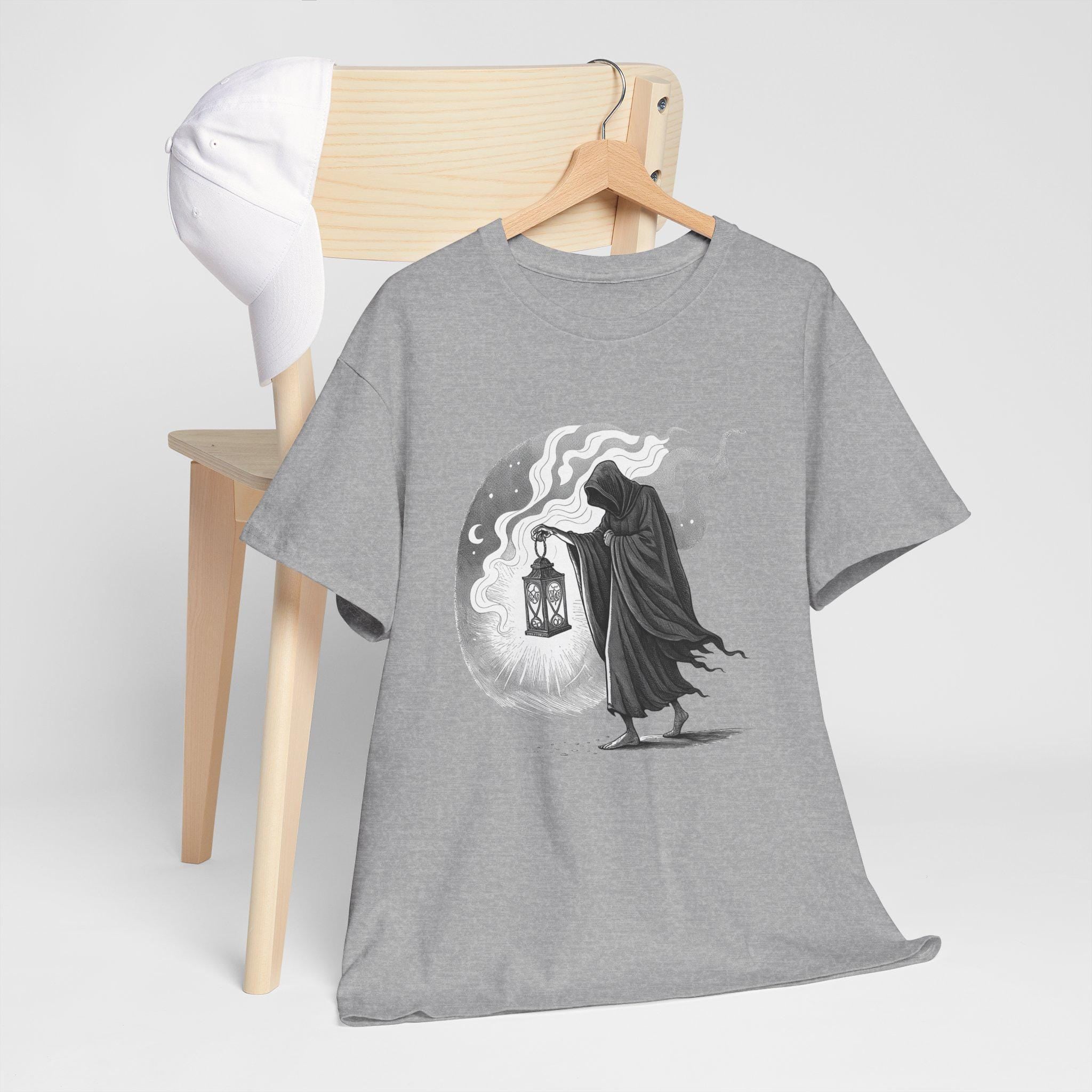Gothic Horror Graphic Tee: The Lantern Bearer Unisex T-Shirt