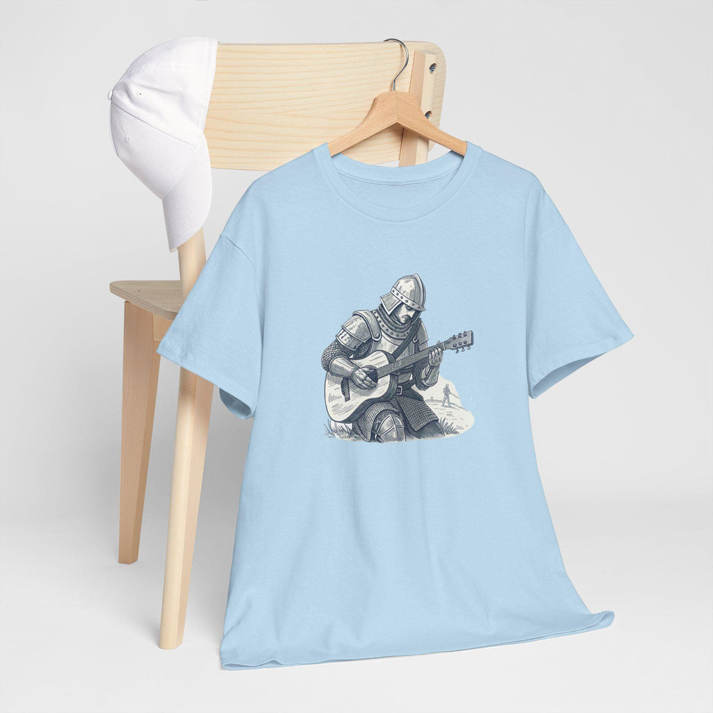 Musical Knight T-Shirt: Medieval Music Lover Gift
