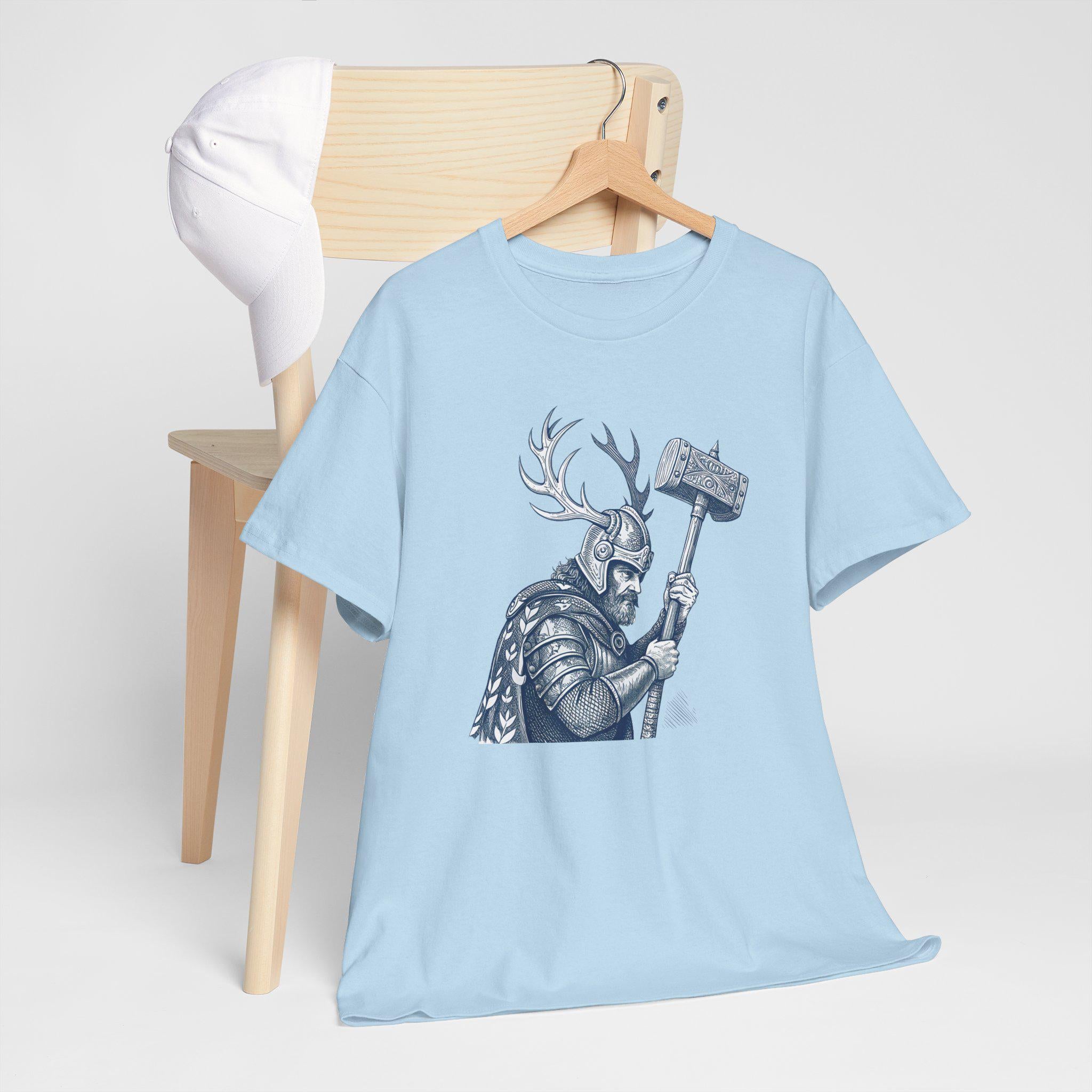 Castlecore Rebellion Tee: Medieval Fantasy Graphic, Sustainable Cotton