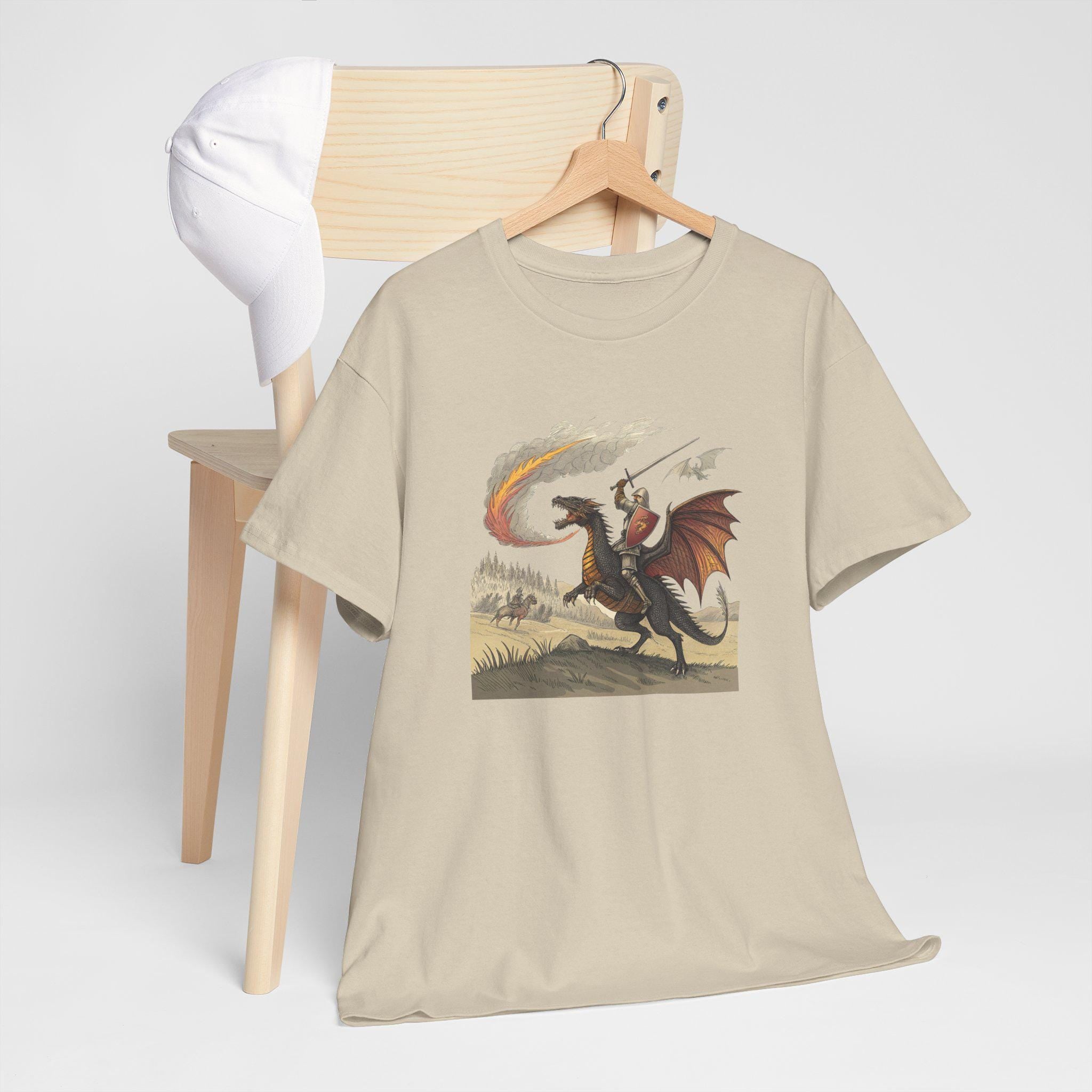 Dragonrider Graphic Tee: Fantasy Dragon Lover Unisex T-Shirt
