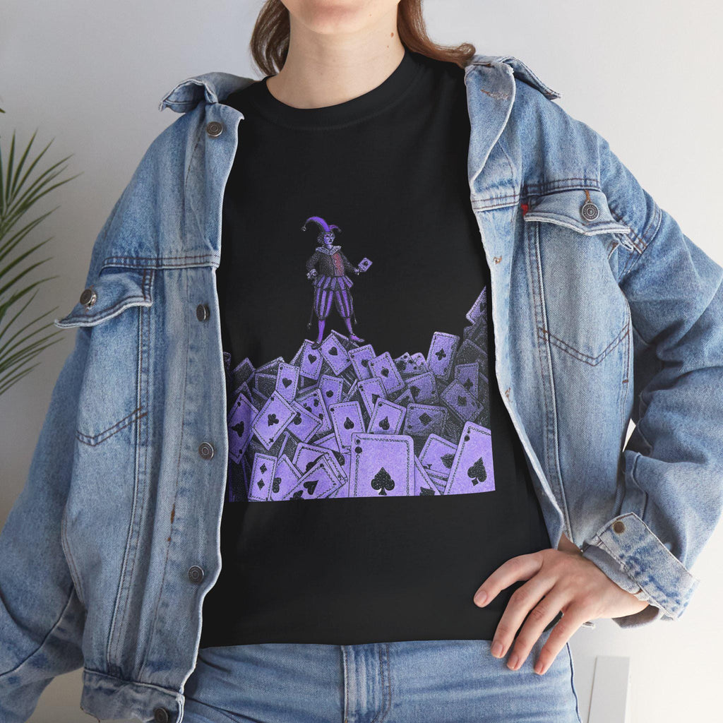 Castlecore Jester Graphic Tee: Medieval Renaissance Fair Costume