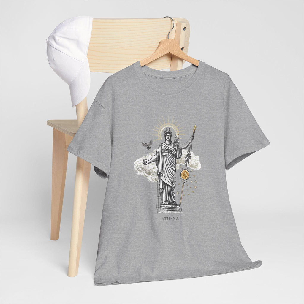 Athena Greek Goddess Graphic Tee: Mythical Art Unisex Top