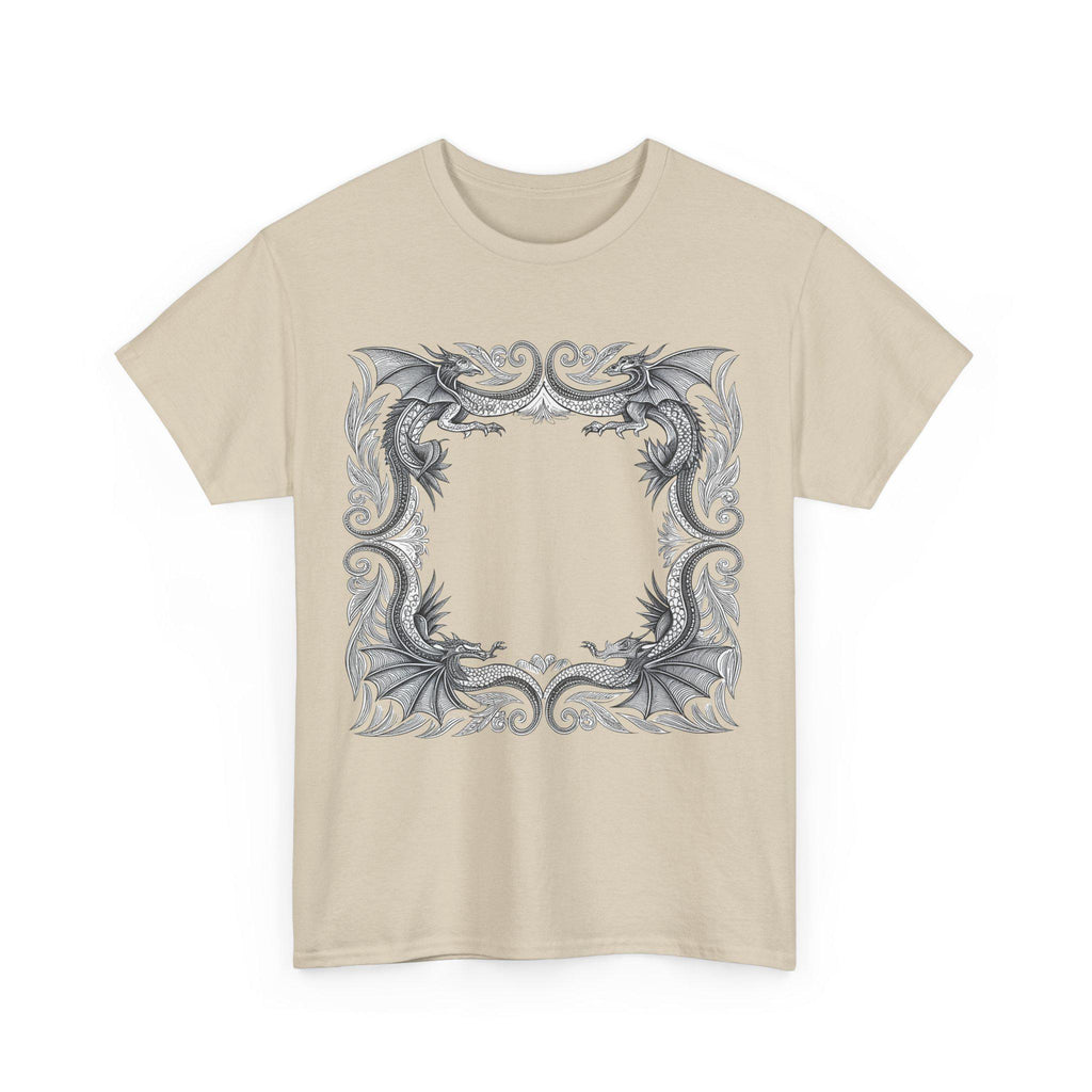 Mythical Dragon Graphic Tee: Fantasy Dragon Lover Gift