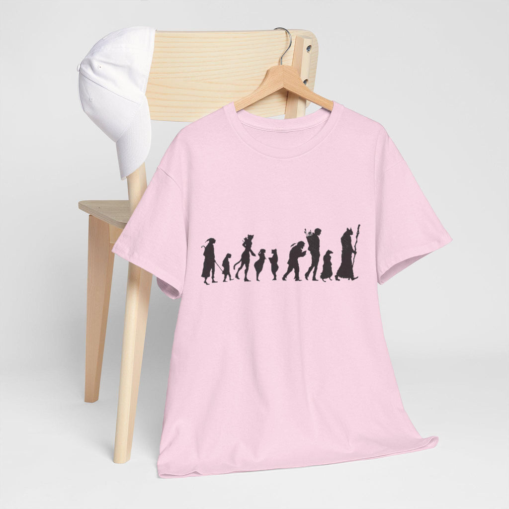 Fellowship of Cats Tee: Medieval Castlecore Graphic Shirt