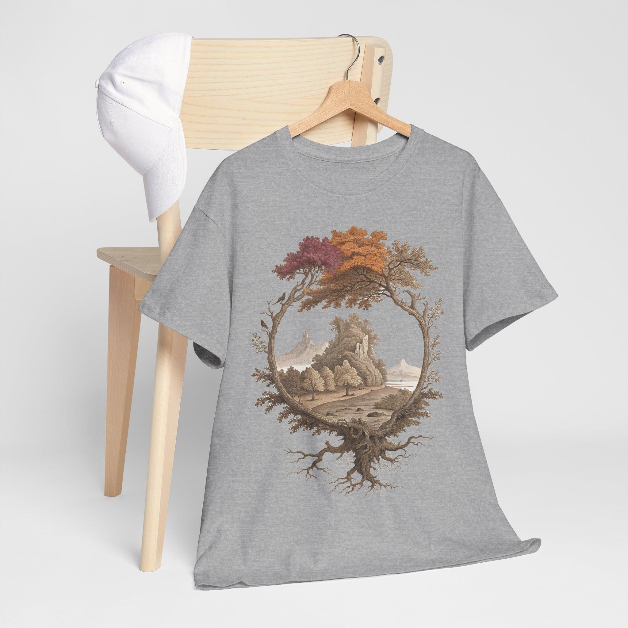 Yggdrasil Norse Mythology Tee: World Tree Graphic Unisex Shirt