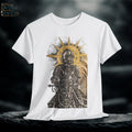 Castlecore Sun Knight Graphic Tee: Medieval Fantasy T-Shirt