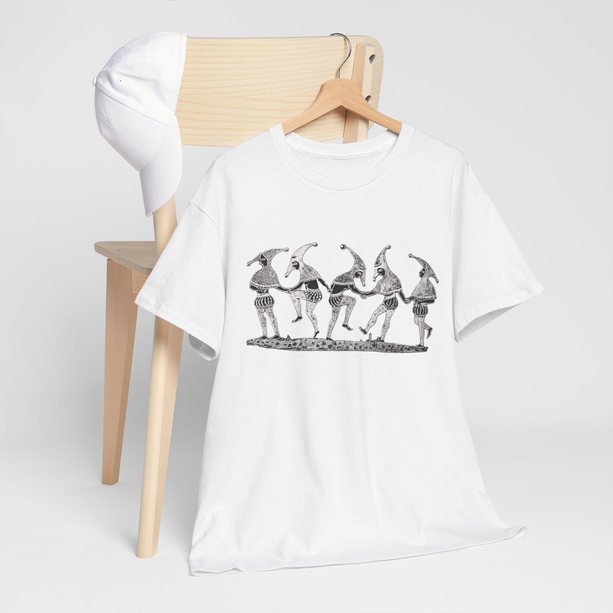 Vintage Medieval Jesters Graphic Tee: Castlecore Renaissance Costume