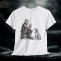 Pint Knight Graphic Tee: Hand-Drawn Medieval Fantasy T-Shirt