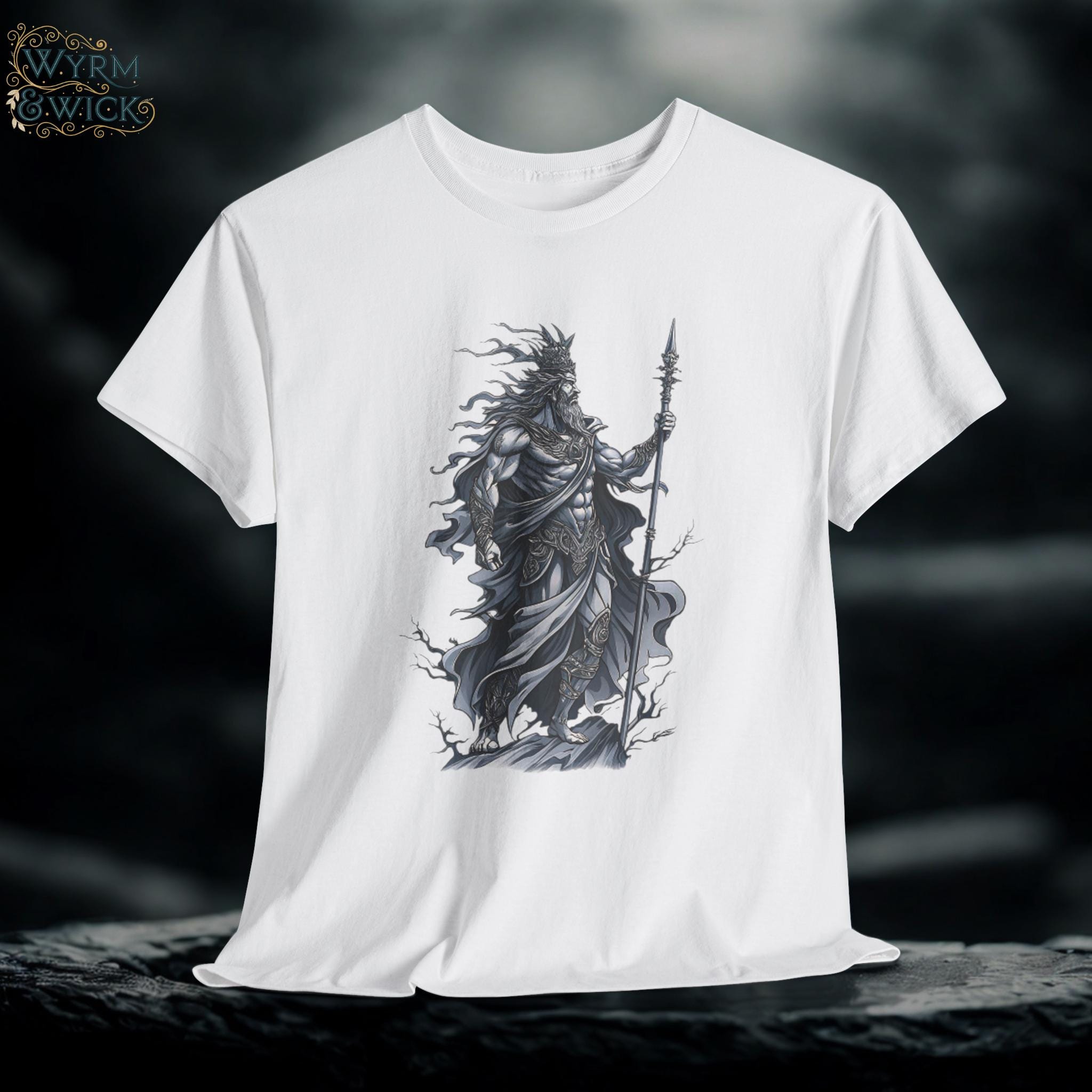 Hades Graphic Tee: Greek Mythology T-Shirt - Pagan Occult Clothing