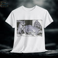 Hel Norse Mythology Graphic Tee: Hand-Drawn Giantess T-Shirt