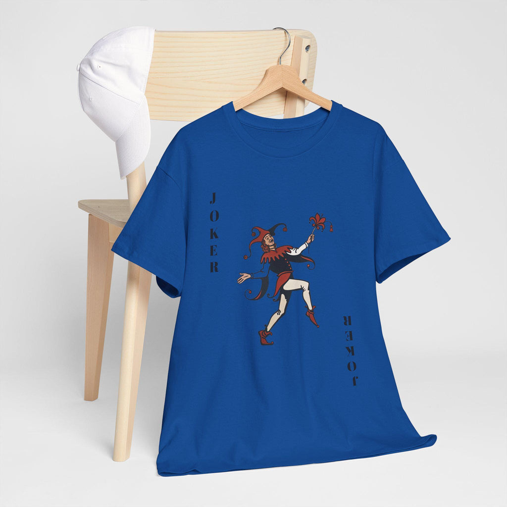 Joker Jester Graphic Tee: Medieval Fantasy Castlecore Cotton Top