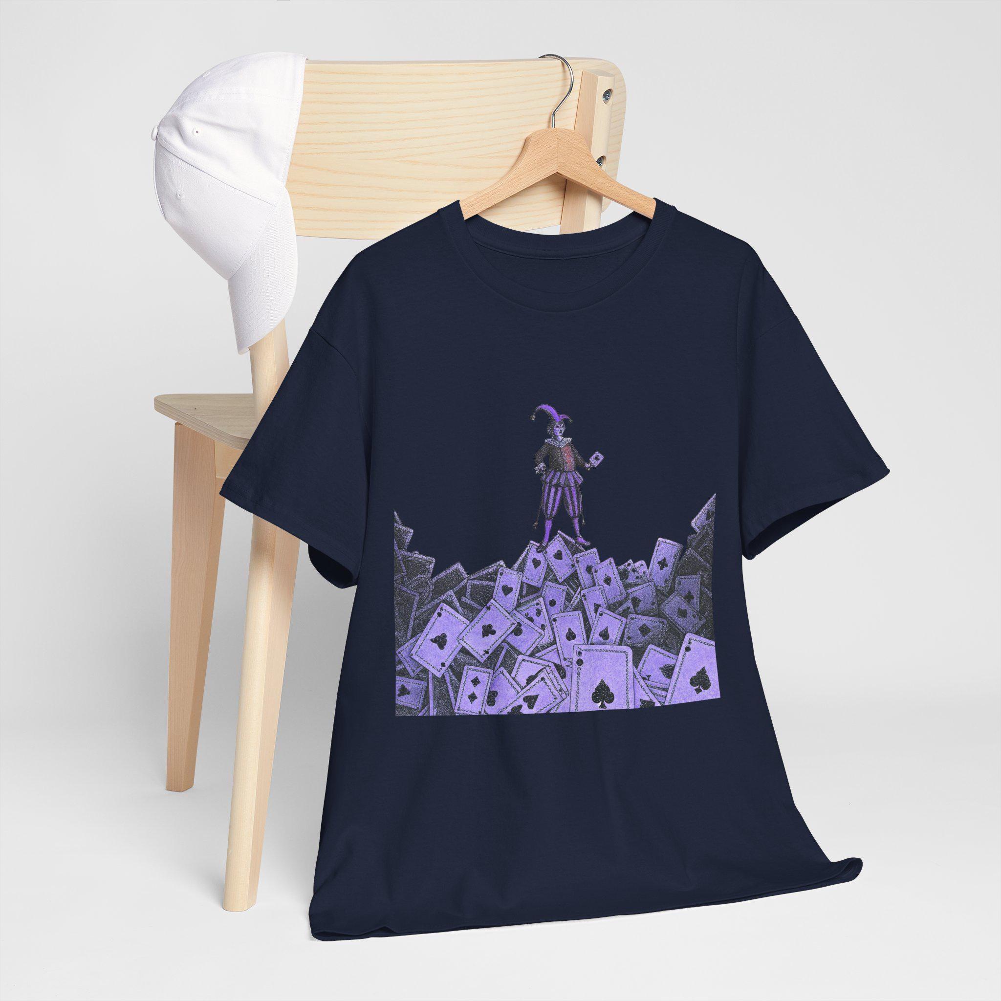 Castlecore Jester Graphic Tee: Medieval Renaissance Fair Costume