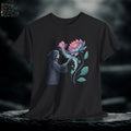 Witches Bloom Graphic Tee: Halloween Mystical Cotton T-Shirt
