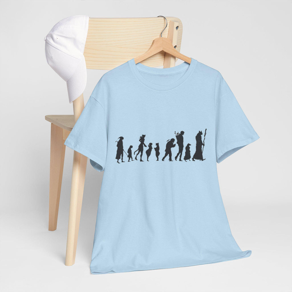 Fellowship of Cats Tee: Medieval Castlecore Graphic Shirt