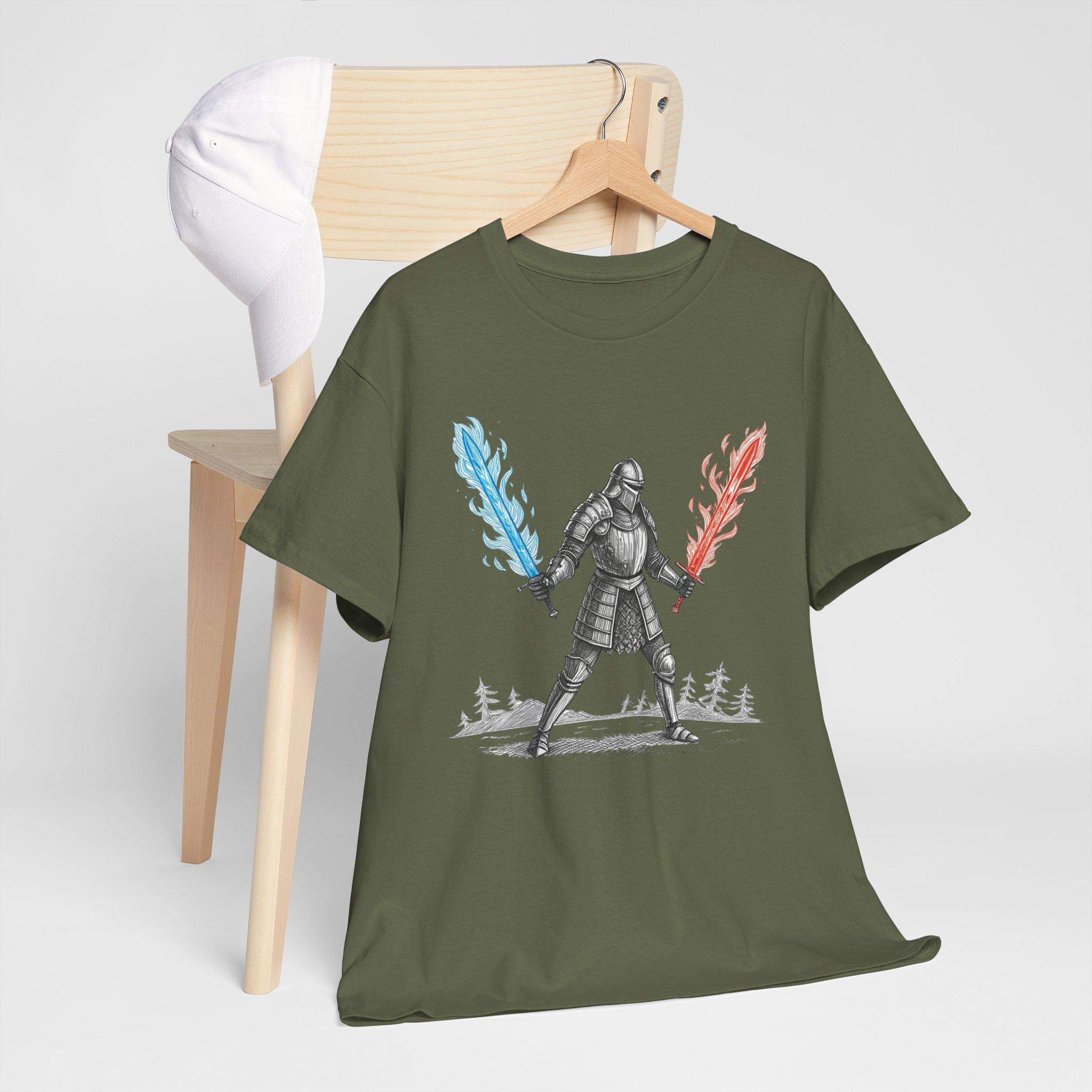 Medieval Gothic Graphic Tee: Rellana Fantasy T-Shirt