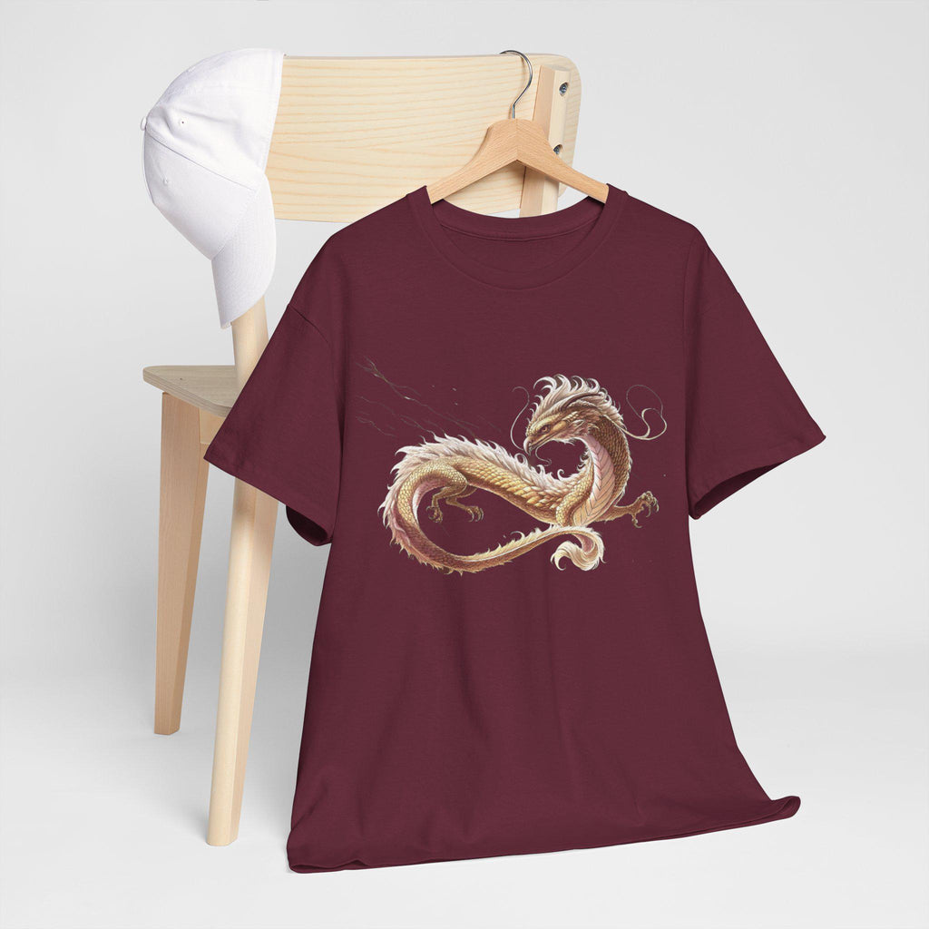 Celestial Dragon Graphic Tee, Mythical Fantasy Unisex Shirt
