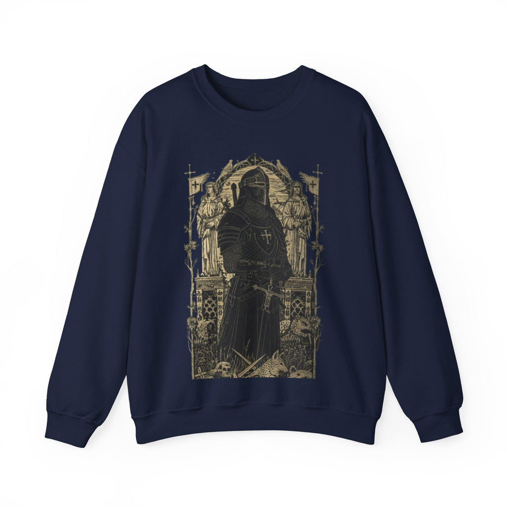 Black Knight Medieval Castlecore Sweatshirt