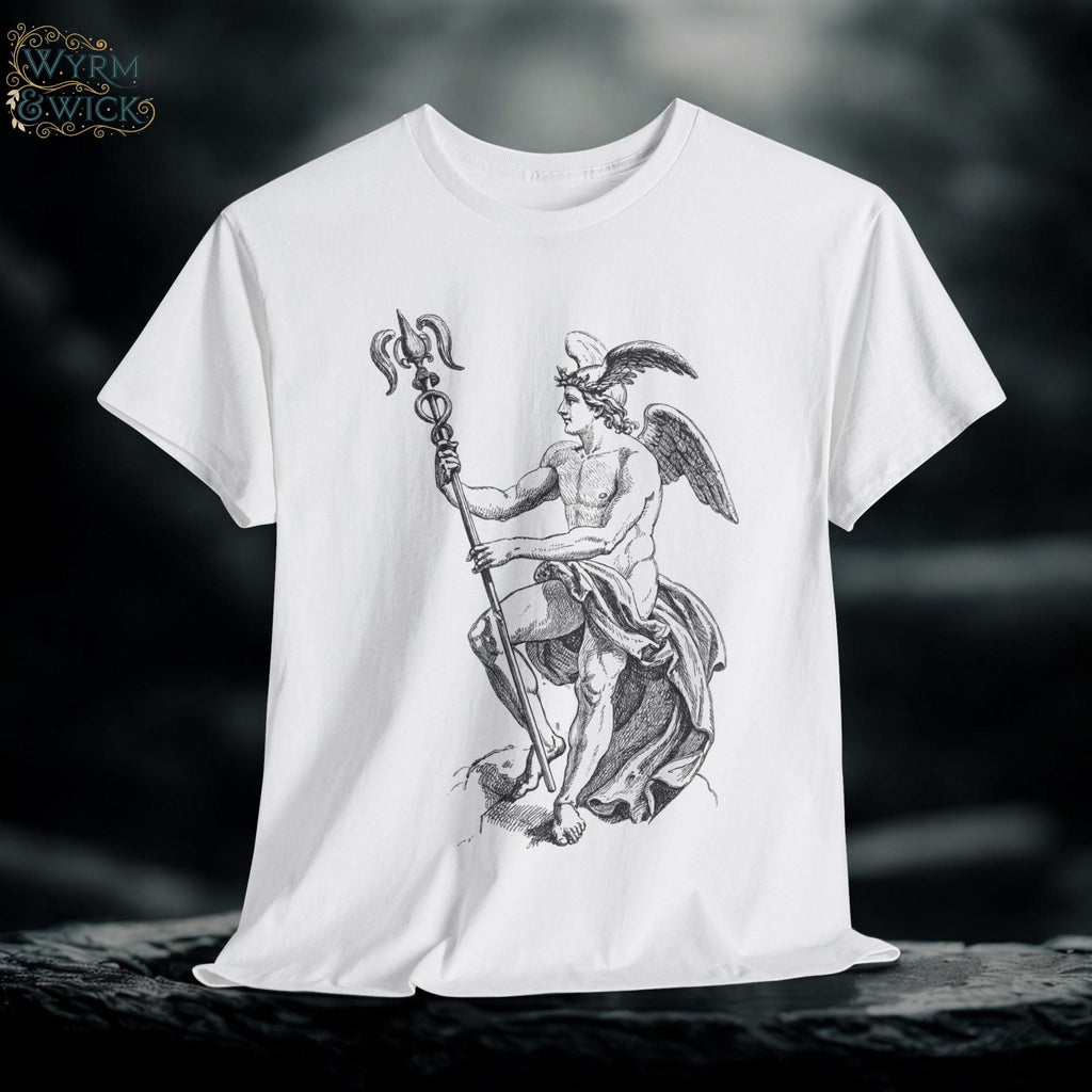 Hermes Graphic Tee, Greek Mythology Unisex T-Shirt