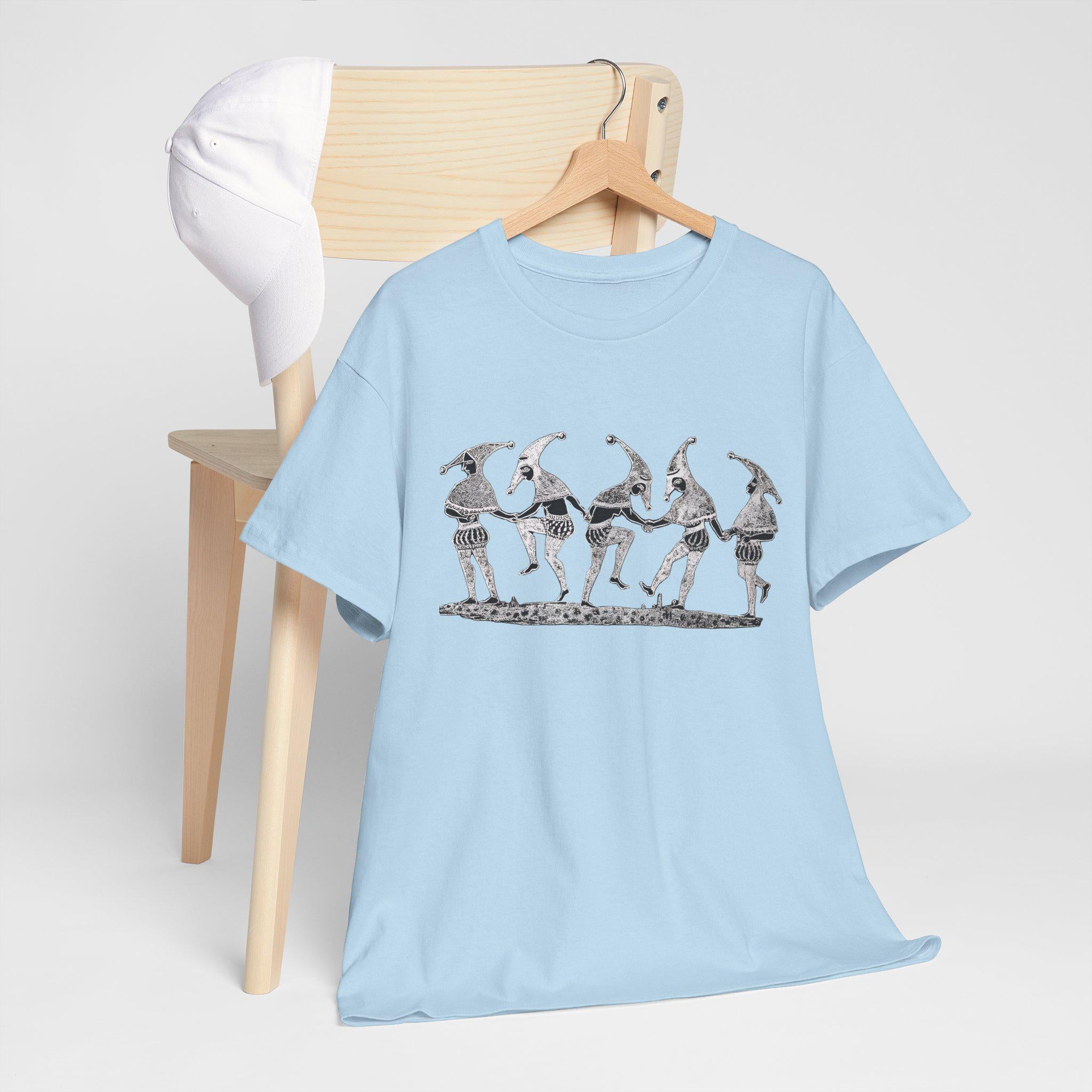 Vintage Medieval Jesters Graphic Tee: Castlecore Renaissance Costume