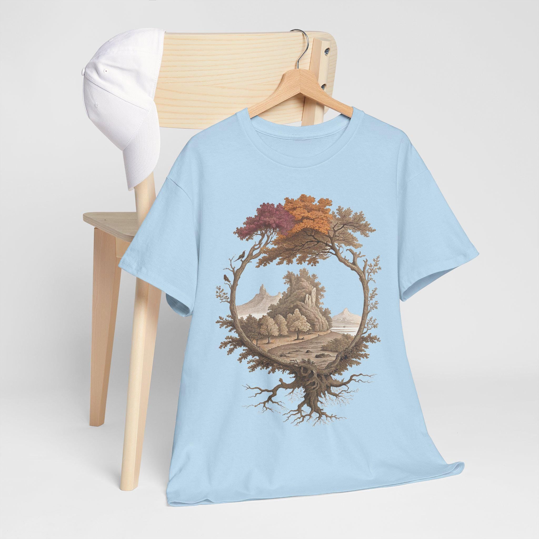Yggdrasil Norse Mythology Tee: World Tree Graphic Unisex Shirt