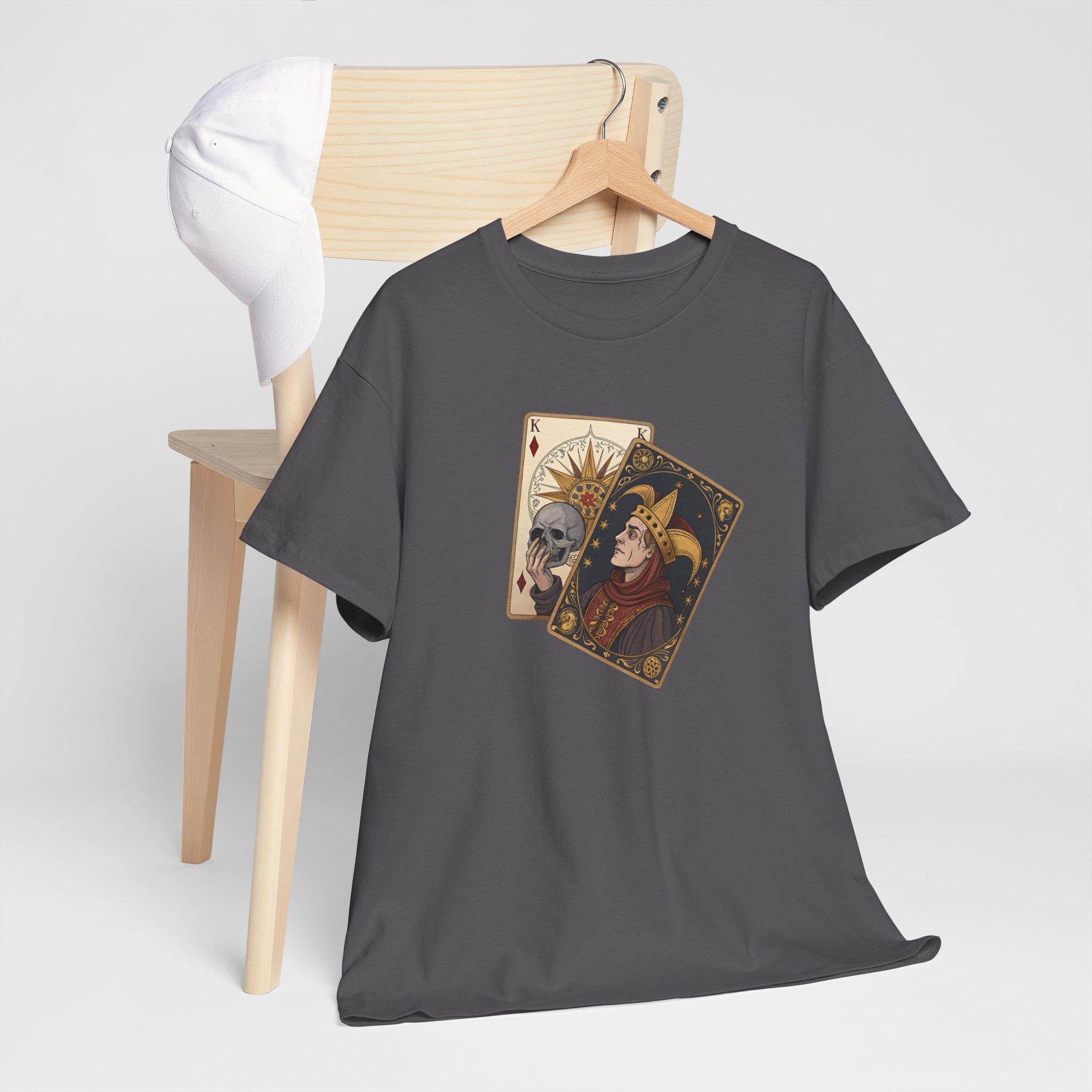Jester Tarot Graphic Tee: Castlecore Medieval Fantasy Shirt