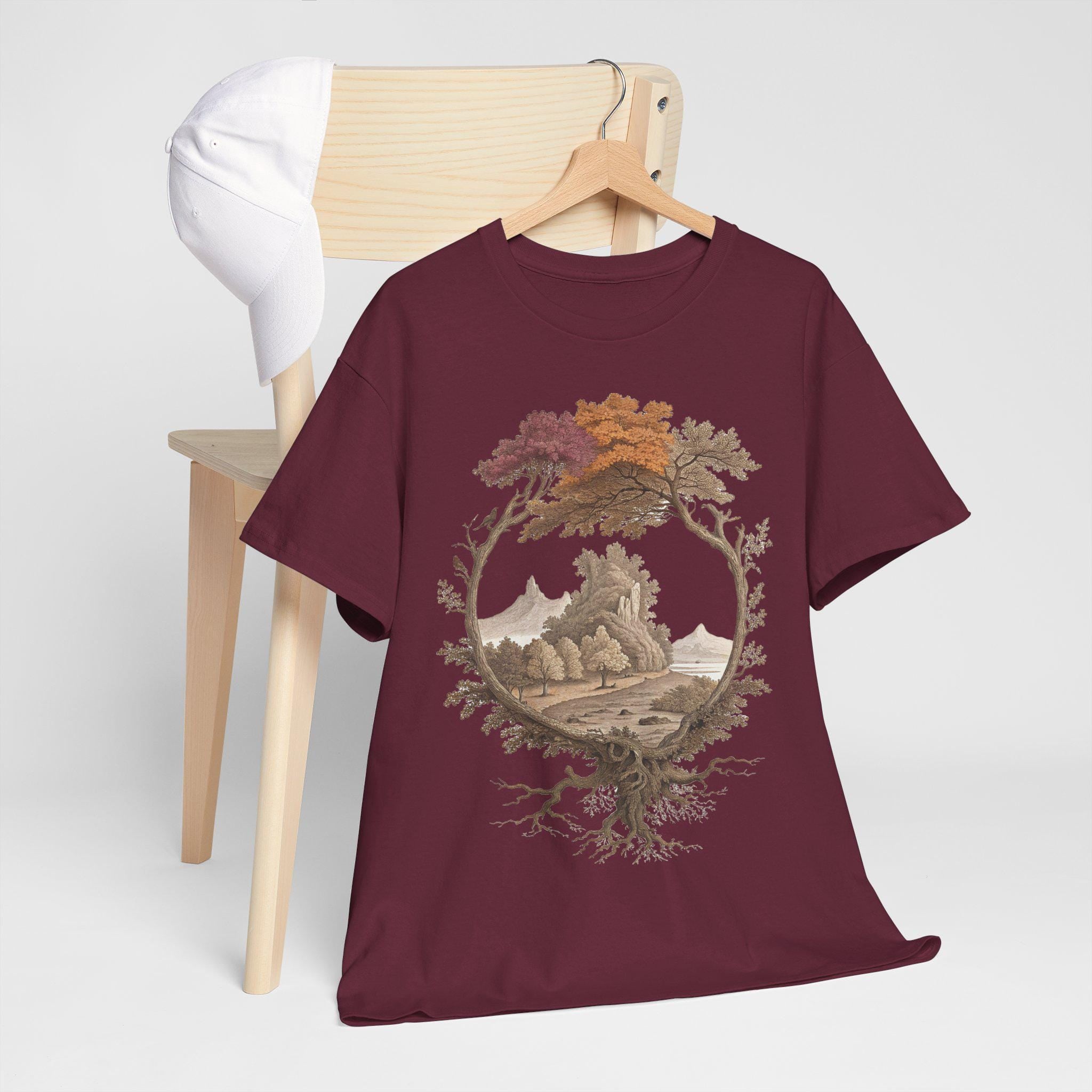Yggdrasil Norse Mythology Tee: World Tree Graphic Unisex Shirt