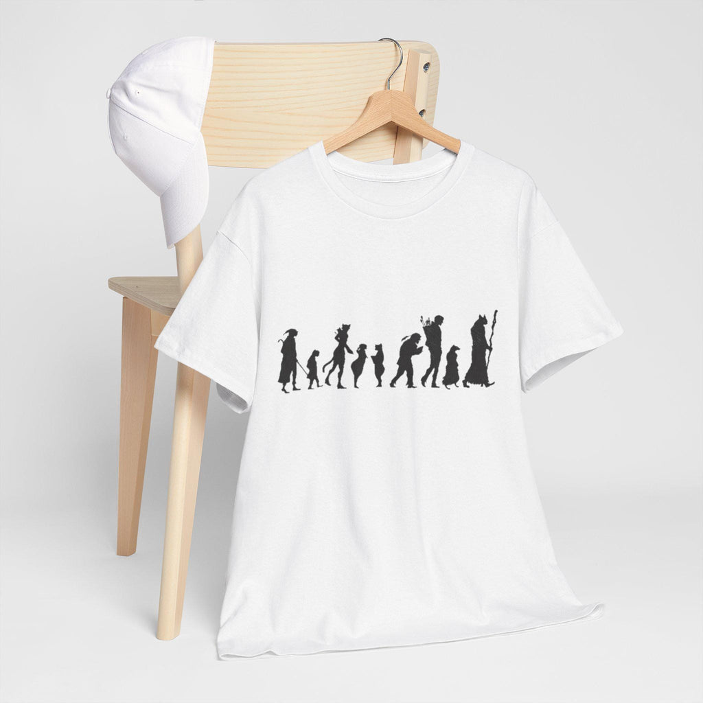 Fellowship of Cats Tee: Medieval Castlecore Graphic Shirt